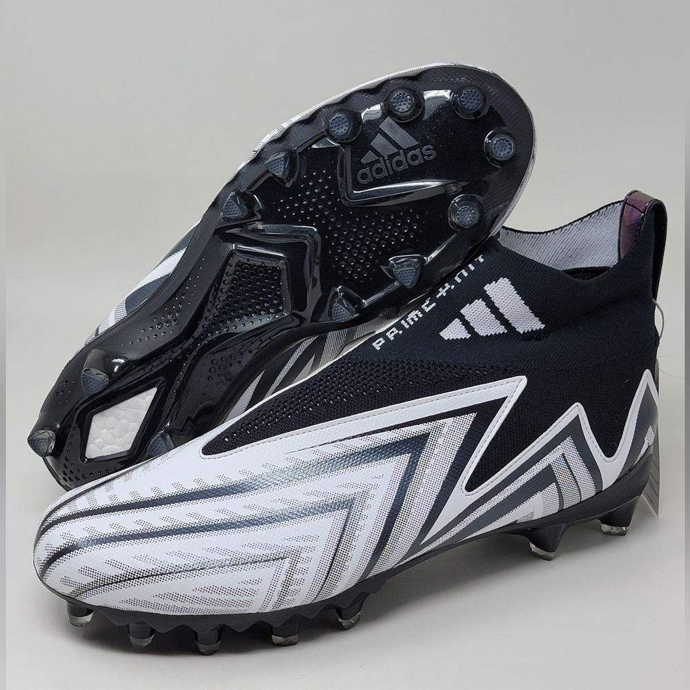 Adidas Freak Ultra 23 Inline Black White Football Cleats GW4169 Mens Sz 10.5 New